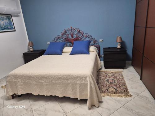 Cama o camas de una habitación en Il Quadrifoglio