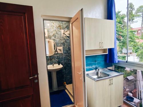 Kuchyň nebo kuchyňský kout v ubytování Guesthouse Mery