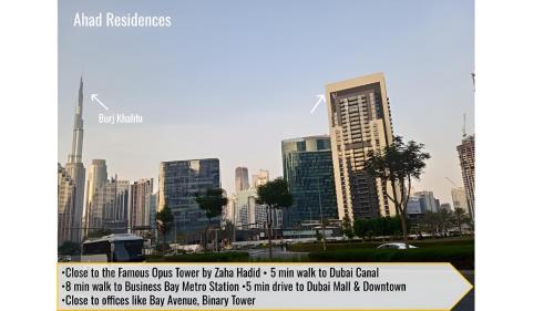 Ahad Residences Skyline Studio in Business Bay