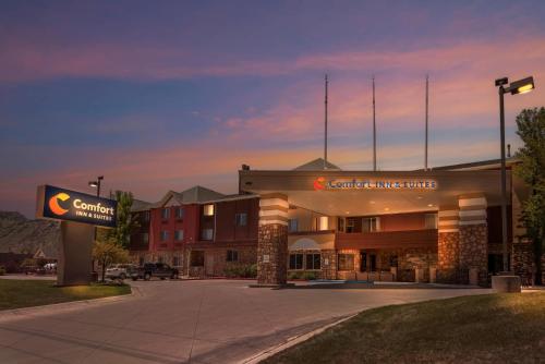 a building with a sign in front of it at Comfort Inn & Suites Durango in Durango