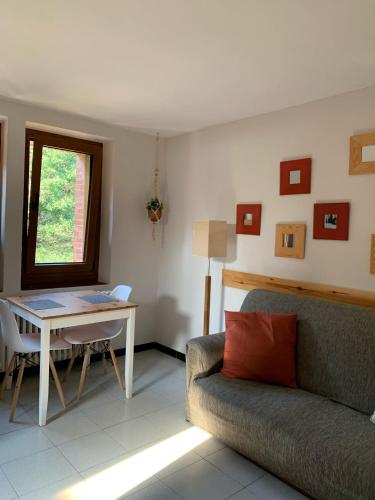 Χώρος καθιστικού στο El Petit Estudi - Els Apartaments del Bosc