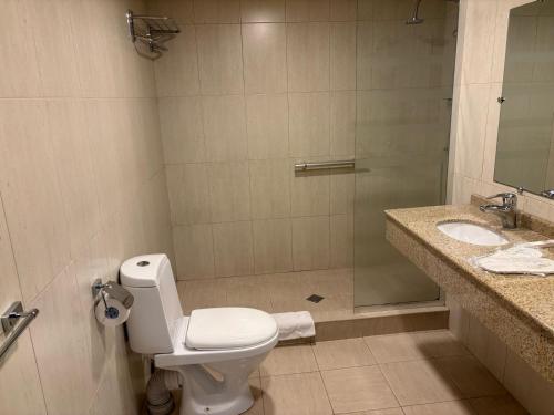 Koupelna v ubytování N Nirvana Hotel Yerevan