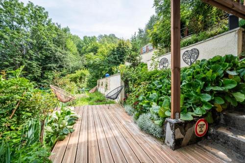 Κήπος έξω από το Chalet la Bartavelle - Morillon