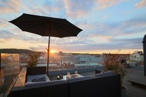 Luxury Prague Penthouse with Heated Floors, Castle Views & Rooftop Terrace