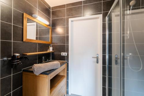 Koupelna v ubytování Le Vignoble