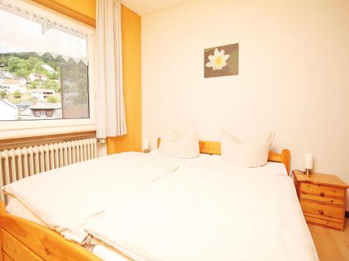 Ένα ή περισσότερα κρεβάτια σε δωμάτιο στο Apartment with Balcony near the Luxembourg's Border
