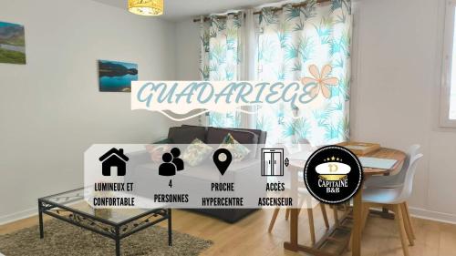 Guadariege - Proche Hypercentre - 4 personnes