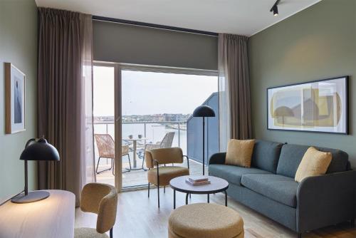 Un lugar para sentarse en Scandic Karlskrona