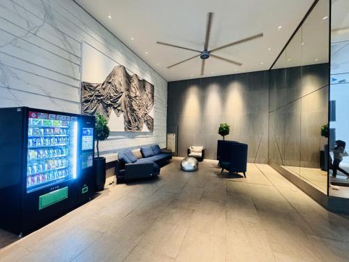 Μια τηλεόραση ή/και κέντρο ψυχαγωγίας στο M Vertica Residence in KL