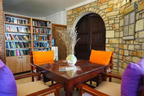 Biblioteca nell'aparthotel