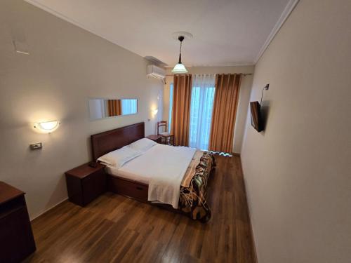 Postel nebo postele na pokoji v ubytování Hotel Belvedere