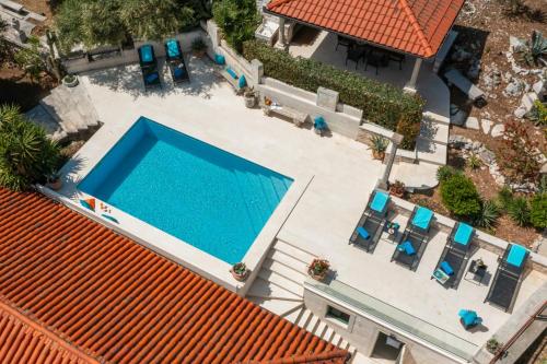 Πισίνα στο ή κοντά στο New Luxury Villa Korcula Timeless with private pool, Free Parking, Seafront, for 6 persons