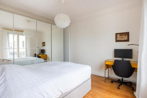 Captivating 2BD Flat Jules Joffrin Mairie du 18