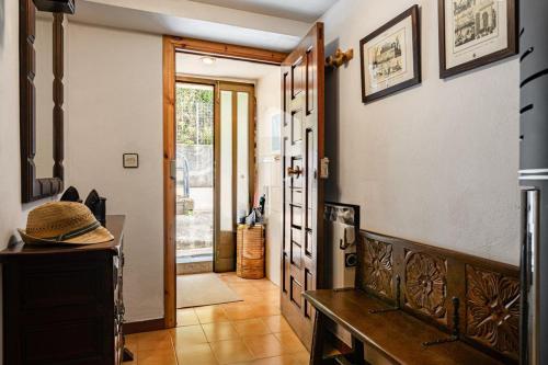 Posezení v ubytování Casita en el Puerto
