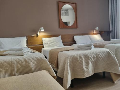 Posteľ alebo postele v izbe v ubytovaní B&B Vaticanrooms