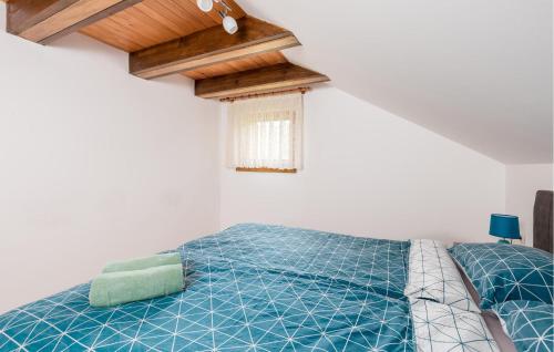 Ένα ή περισσότερα κρεβάτια σε δωμάτιο στο Stunning Apartment In Vrbovsko