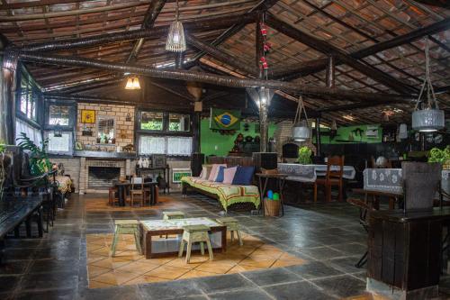 Restaurace v ubytování Saíra Recanto de Serra