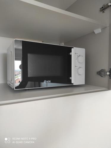 Kuchyň nebo kuchyňský kout v ubytování Lullaby apartment 2, moderan stan sa spavaćom sobom i besplatnim parkingom