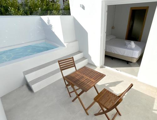 Balkón nebo terasa v ubytování Hotel Maram