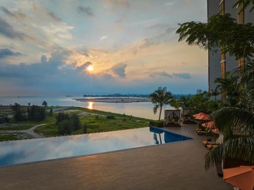 Landskap semula jadi dekat dengan hotel