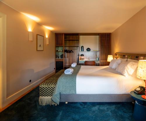 Cama ou camas em um quarto em Quinta Nova Winery House - Relais & Châteaux
