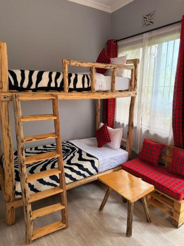 Krevet ili kreveti u jedinici u okviru objekta Baraka Home