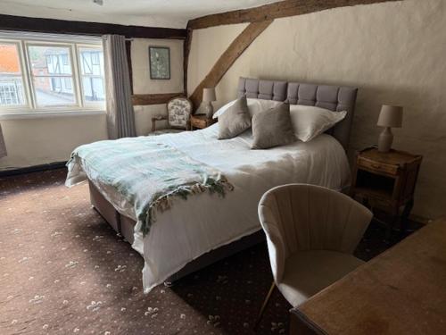 Katil atau katil-katil dalam bilik di The Chequers Inn