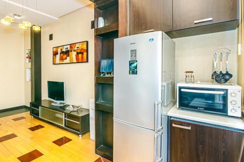 Køkken eller tekøkken på ART Apartment