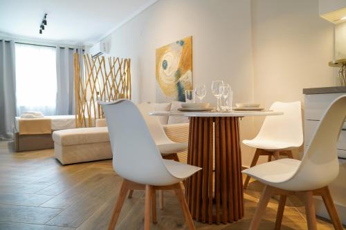 Χώρος καθιστικού στο MoNTaN Suite Apartment