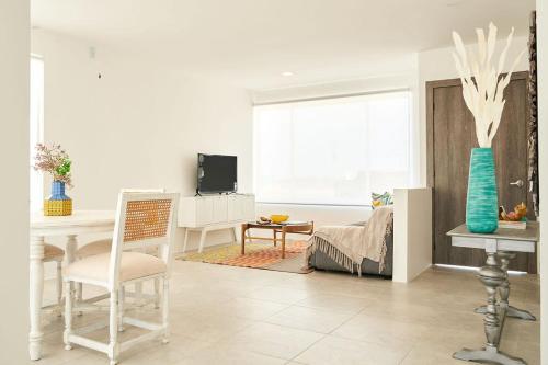 Μια τηλεόραση ή/και κέντρο ψυχαγωγίας στο Blue Villas