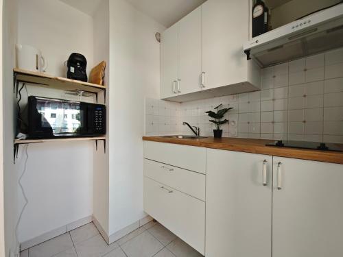 Dapur atau dapur kecil di L'échappée du port