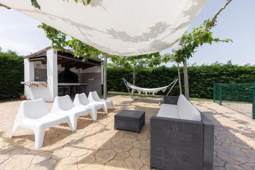 Patio nebo venkovní prostory v ubytování Casa Xabelen Etxea