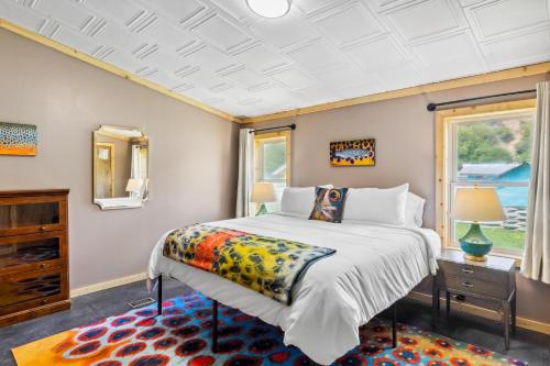 Postel nebo postele na pokoji v ubytování Angler's Retreat