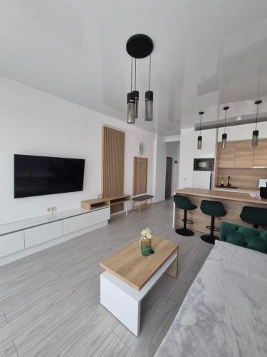 Køkken eller tekøkken på Summer Nest Mamaia Nord