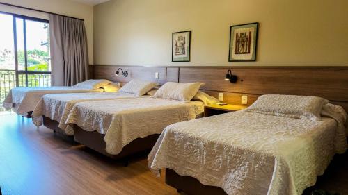 Katil atau katil-katil dalam bilik di Hotel Fiorio