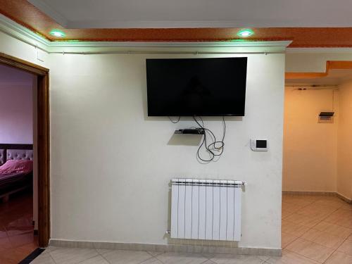 Televisyen dan/atau pusat hiburan di Appartement trouville