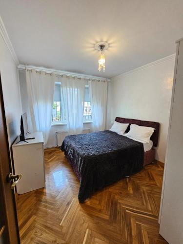 Llit o llits en una habitació de Bulevardul Dacia 18