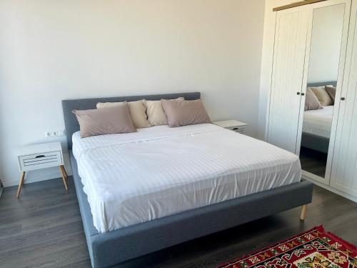 Katil atau katil-katil dalam bilik di Cape of Rodon Sunset Duplex