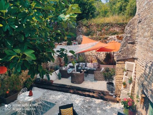 Κήπος έξω από το Le gîte "La belle époque" classé 3 Etoiles