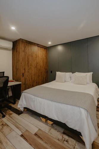 Katil atau katil-katil dalam bilik di Nomadic Suites