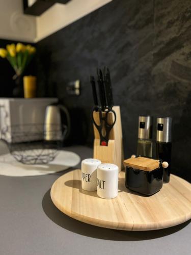 Kuchyňa alebo kuchynka v ubytovaní Apartman M - sa dvije spavaće sobe