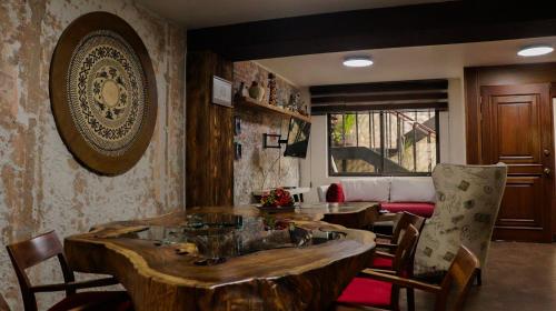 Posezení v ubytování Casa Real Coyoacán