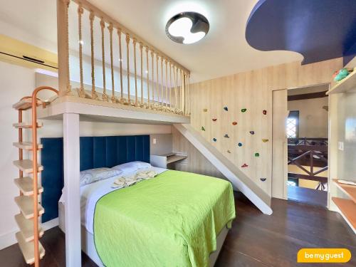 En eller flere senge i et værelse på Vila Frazzano - Porto das Dunas