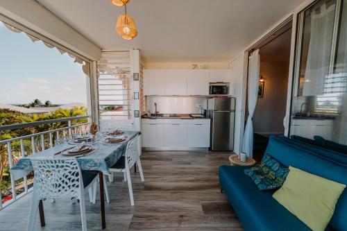 Køkken eller tekøkken på Fleur de Tiaré