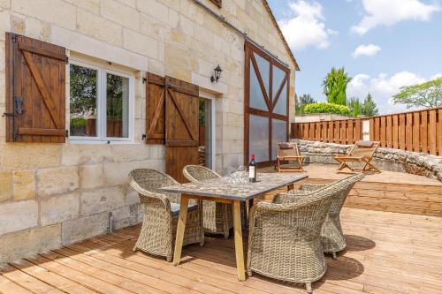 Αίθριο ή υπαίθριος χώρος στο Les maisons d'Emilion