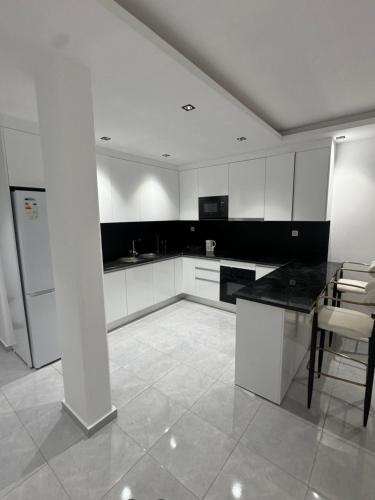 Η κουζίνα ή μικρή κουζίνα στο Appartement Villa Espéransa