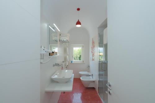 Koupelna v ubytování Aria Rooms