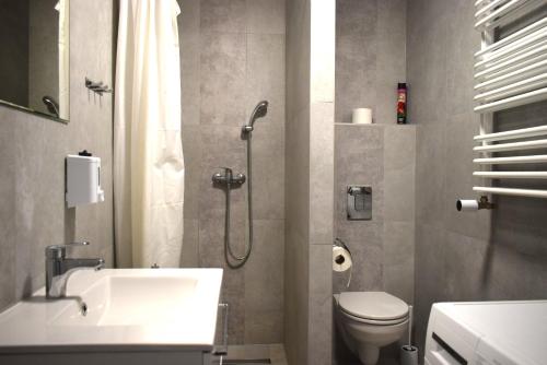 Koupelna v ubytování Cozy Rooms Apartment Białystok