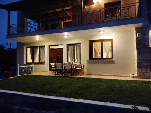 Balkón nebo terasa v ubytování SunRise Vila