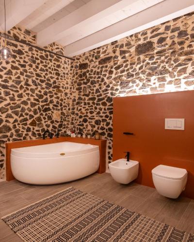 Koupelna v ubytování Il Casale degli Ulivi - Agriturismo - TENIMENTI LEONE